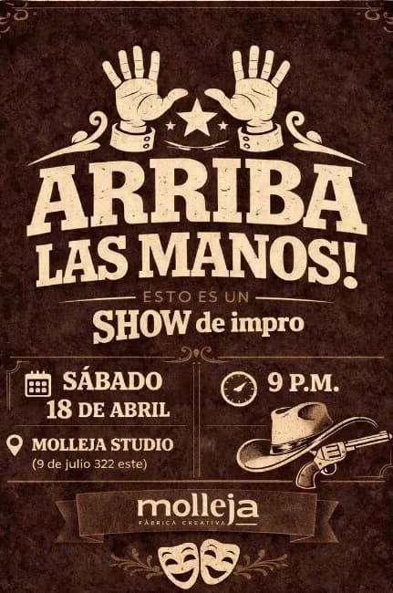 Arriba Las Manos - Show de Impro