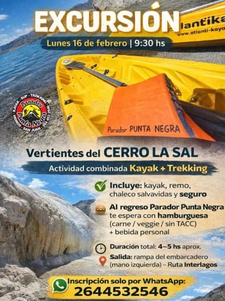 Excursion Vertientes del Cerro la Sal