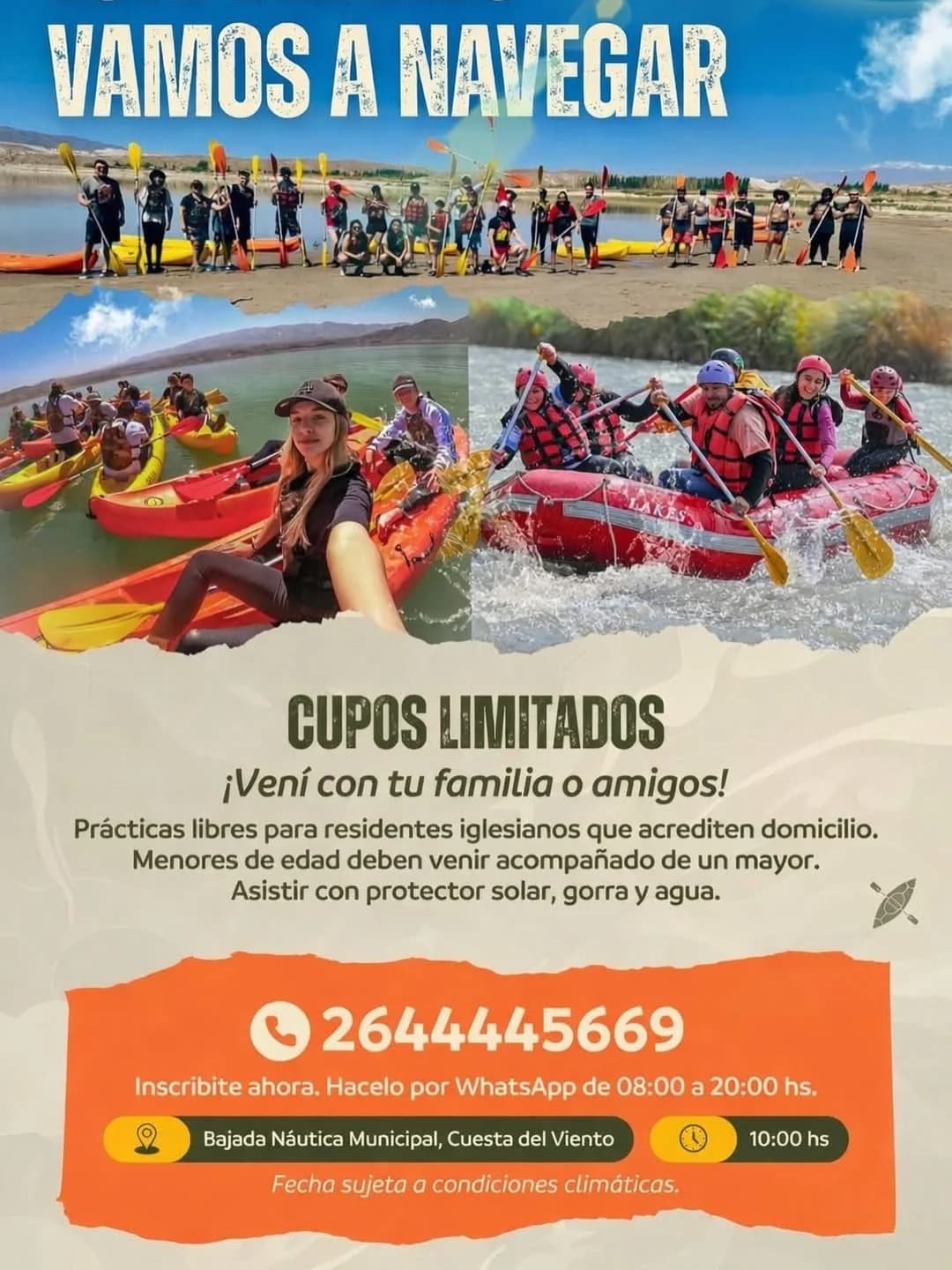 Vamos a Navegar en Kayak