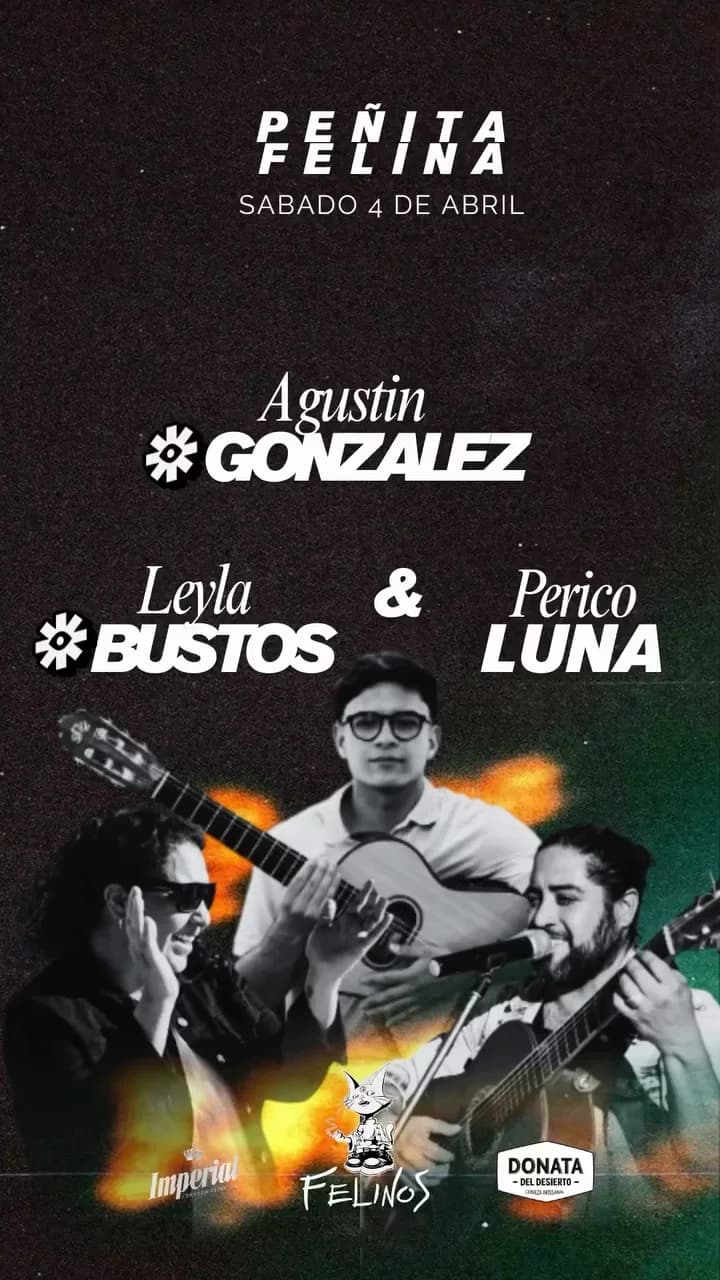Peñita Felina - Agustin Gonzalez, Leyla Bustos & Perico Luna