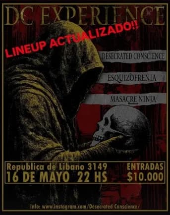Dc Experience - Esquizofrenia | Masacre Ninja | Desecrated Conscience