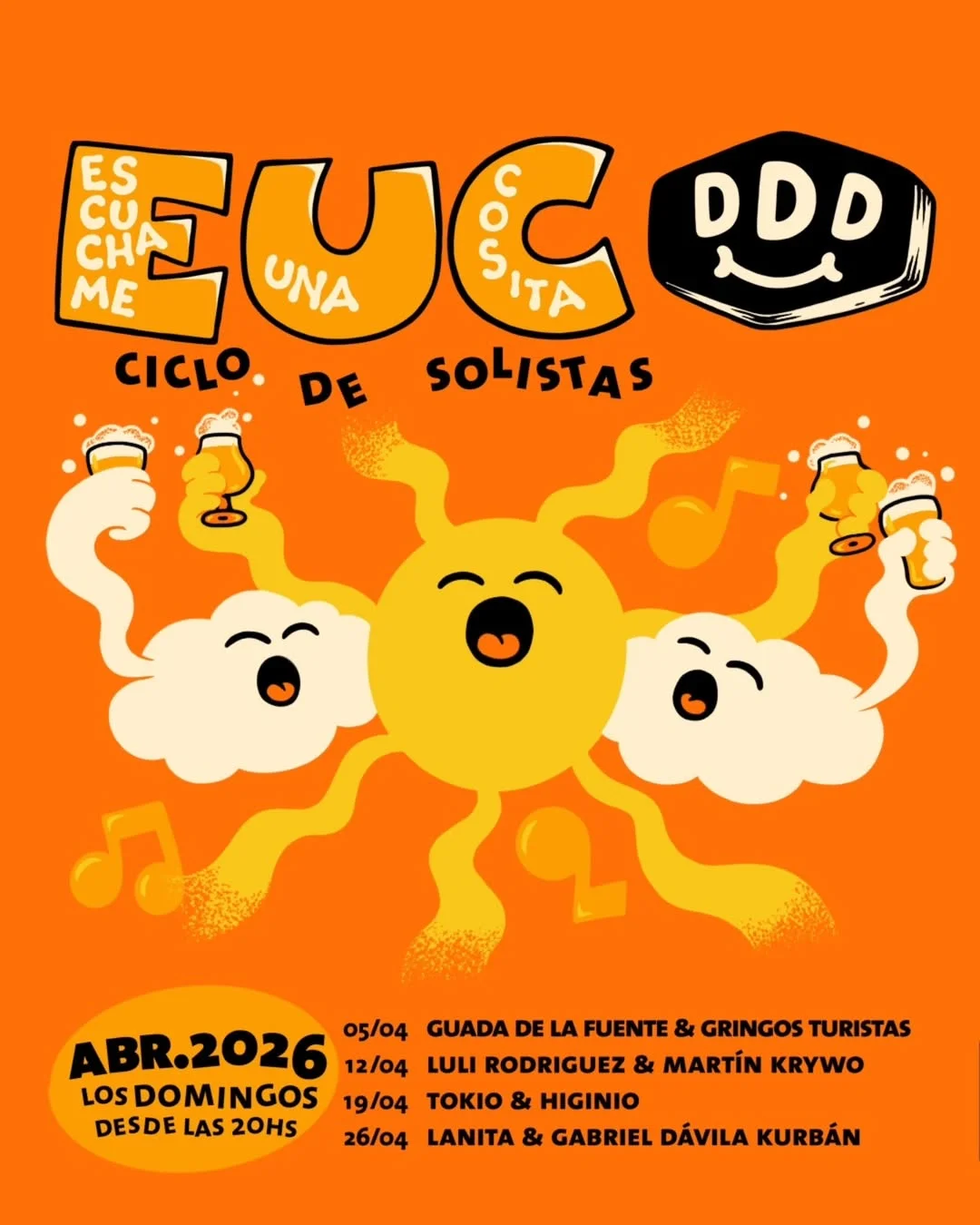 Escuchame una Cosita: Guada De La Fuente & Gringos Turistas