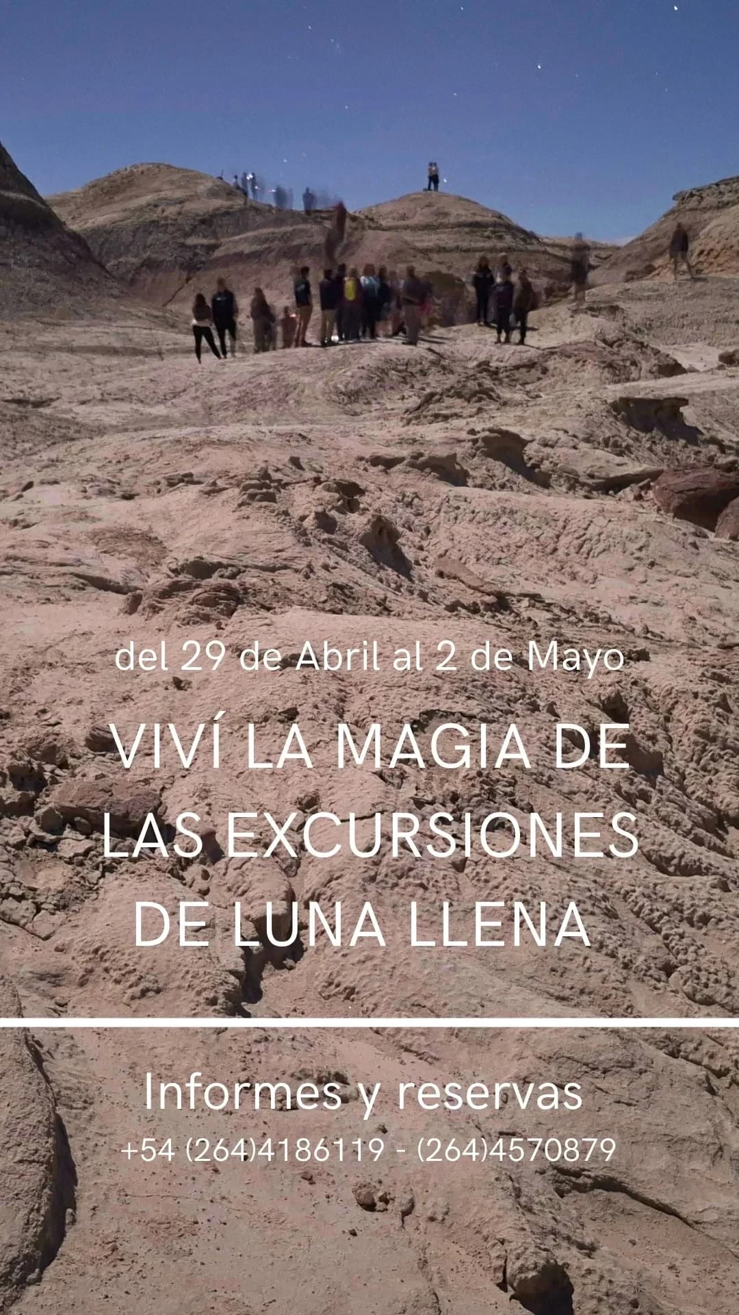 Excursiones de Luna Llena