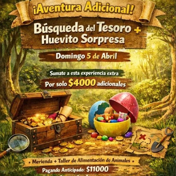 Busqueda del Tesoro + Huevito Sorpresa
