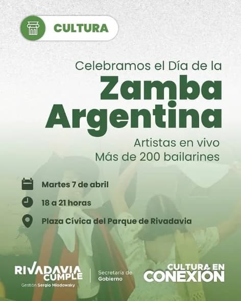 Celebramos el Dia de la Zamba Argentina