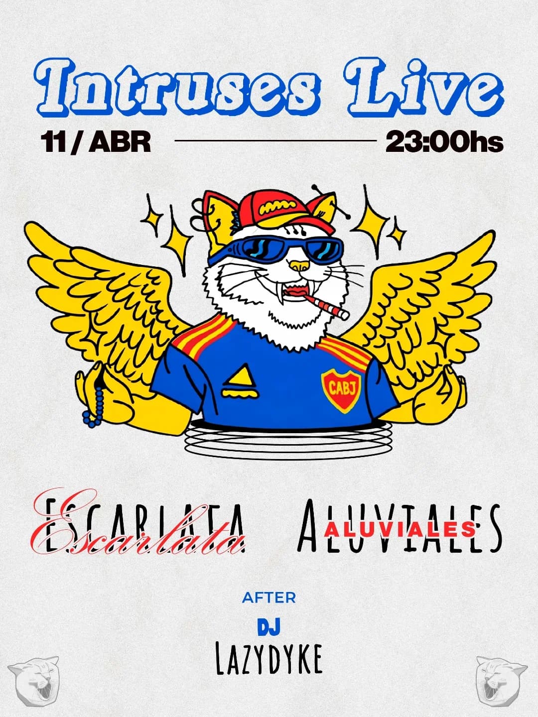Intruses Live: Escarlata & Aluviales