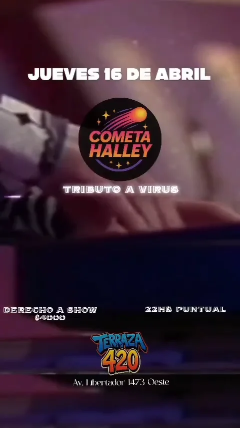 Cometa Halley - Tributo a Virus