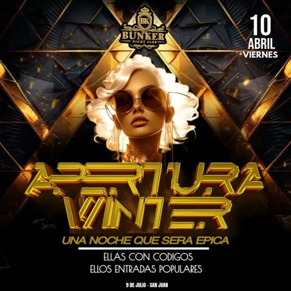 Apertura Winter - Una Noche que Sera Epica