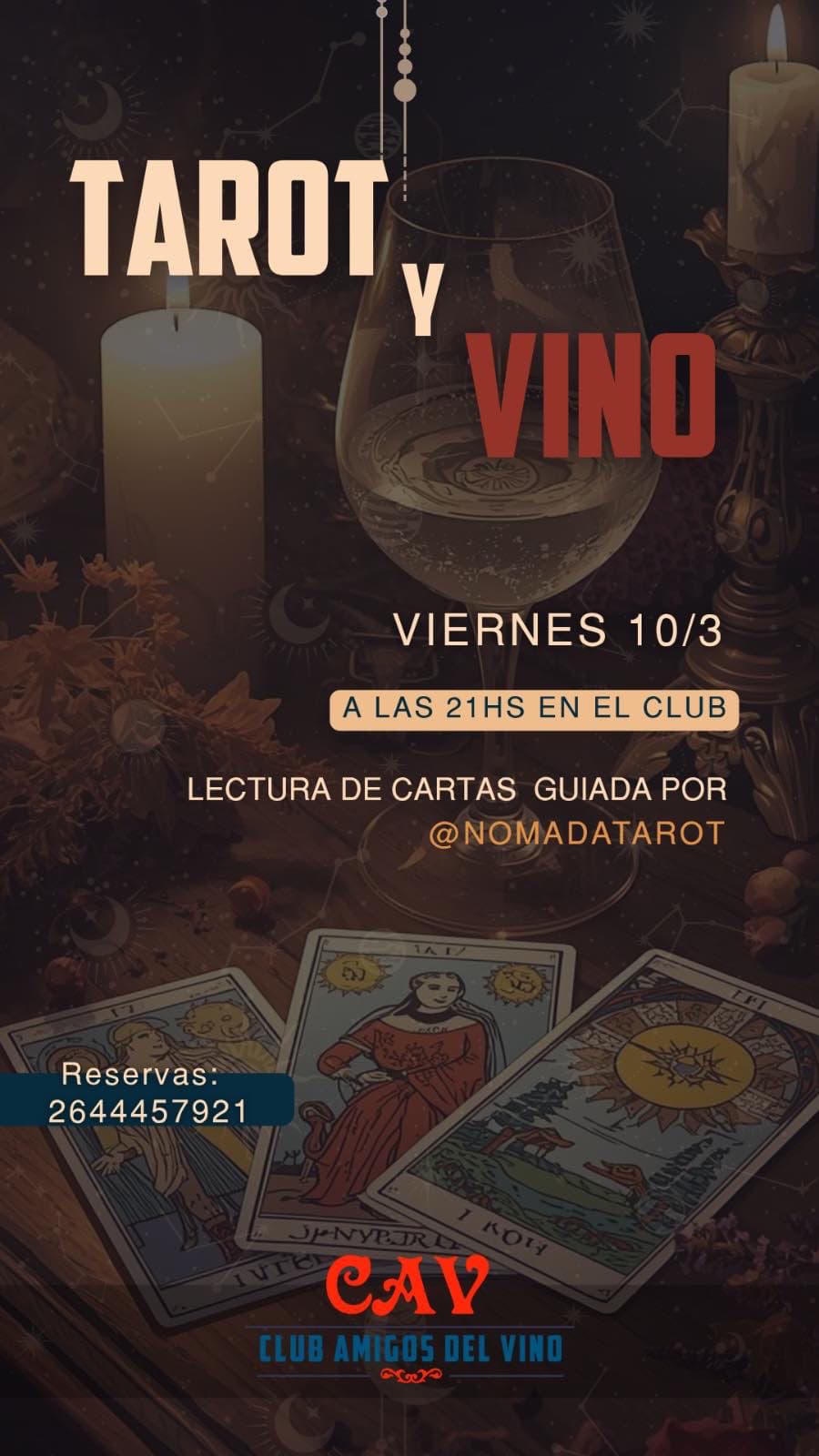 Tarot y Vino