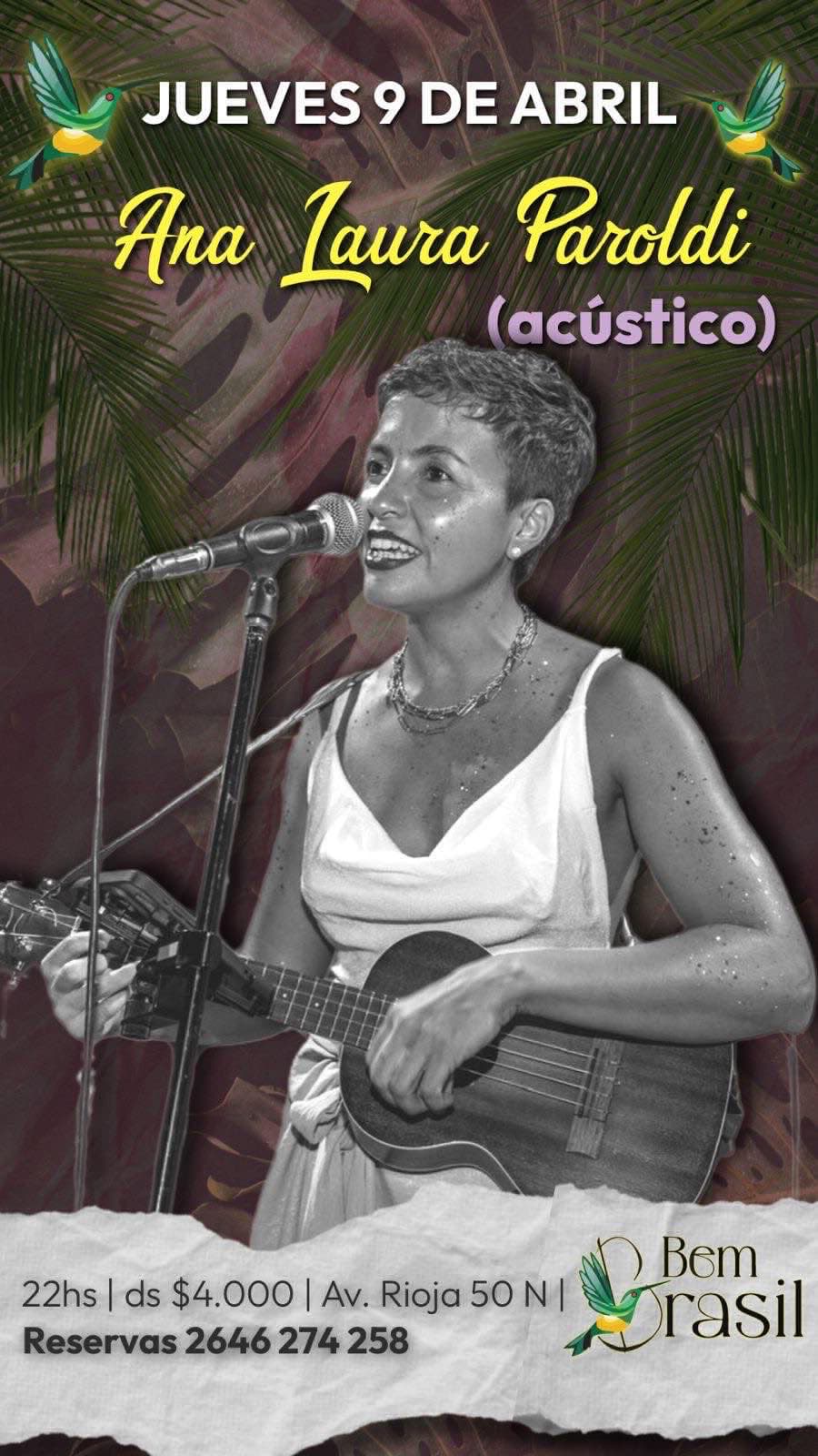 Ana Laura Paroldi Cristian Ramos en vivo