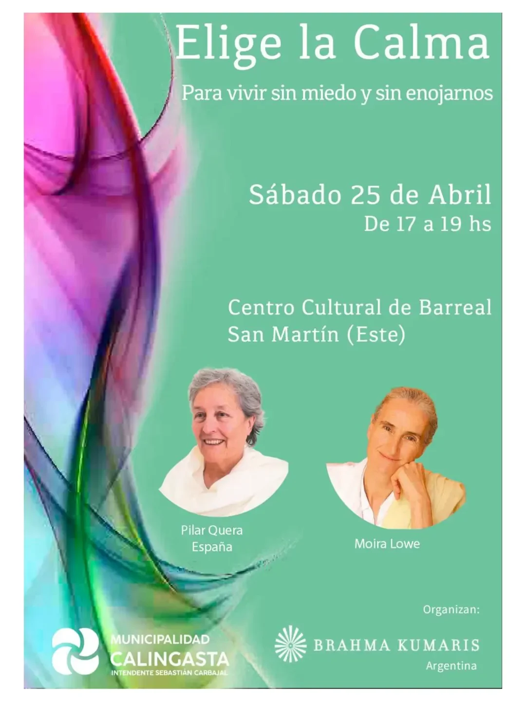 Charla Especial - "Elige la Calma"