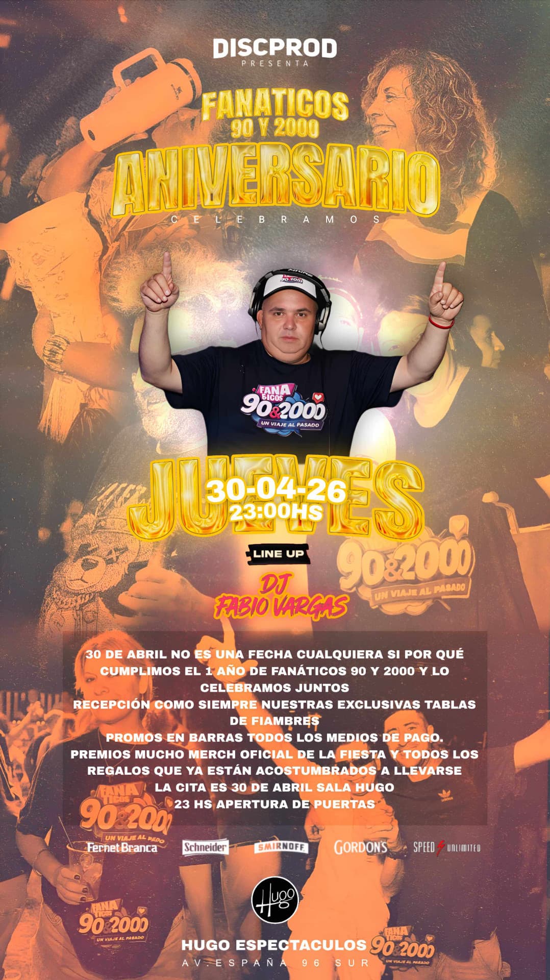 Fanaticos 90 & 2000 | Dia del Trabajador