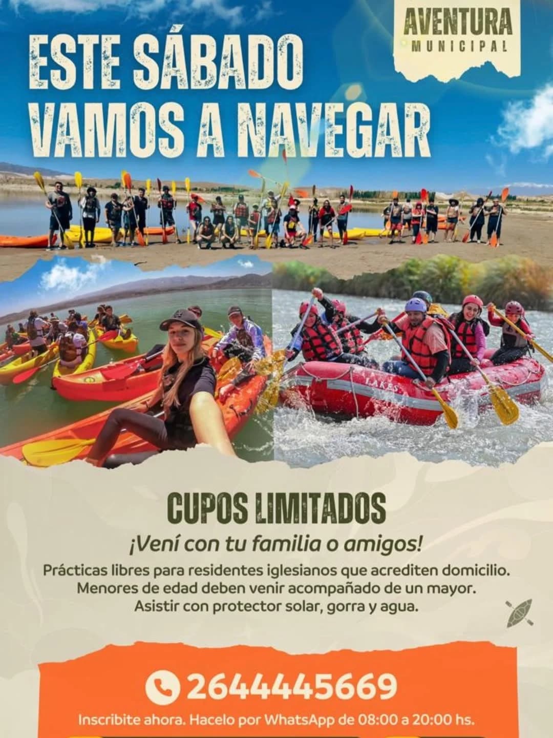 Vamos a Navegar en Kayak