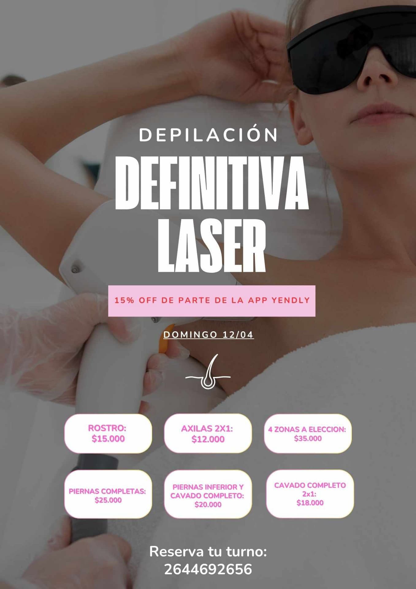 ✨DEPILACION DEFINITIVA 12/04✨
