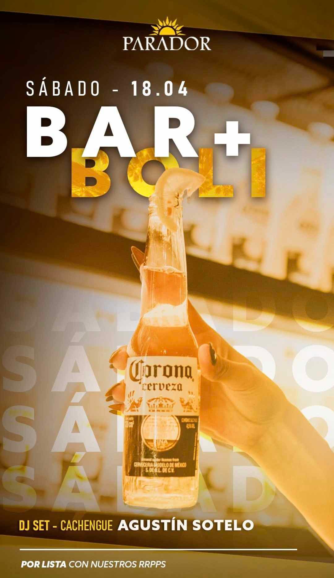 Bar + Boli - Agustin Sotelo Dj Set