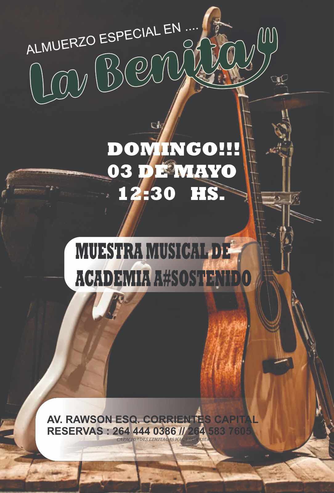 La Benita . Muestra Musical Academia A#sostenido