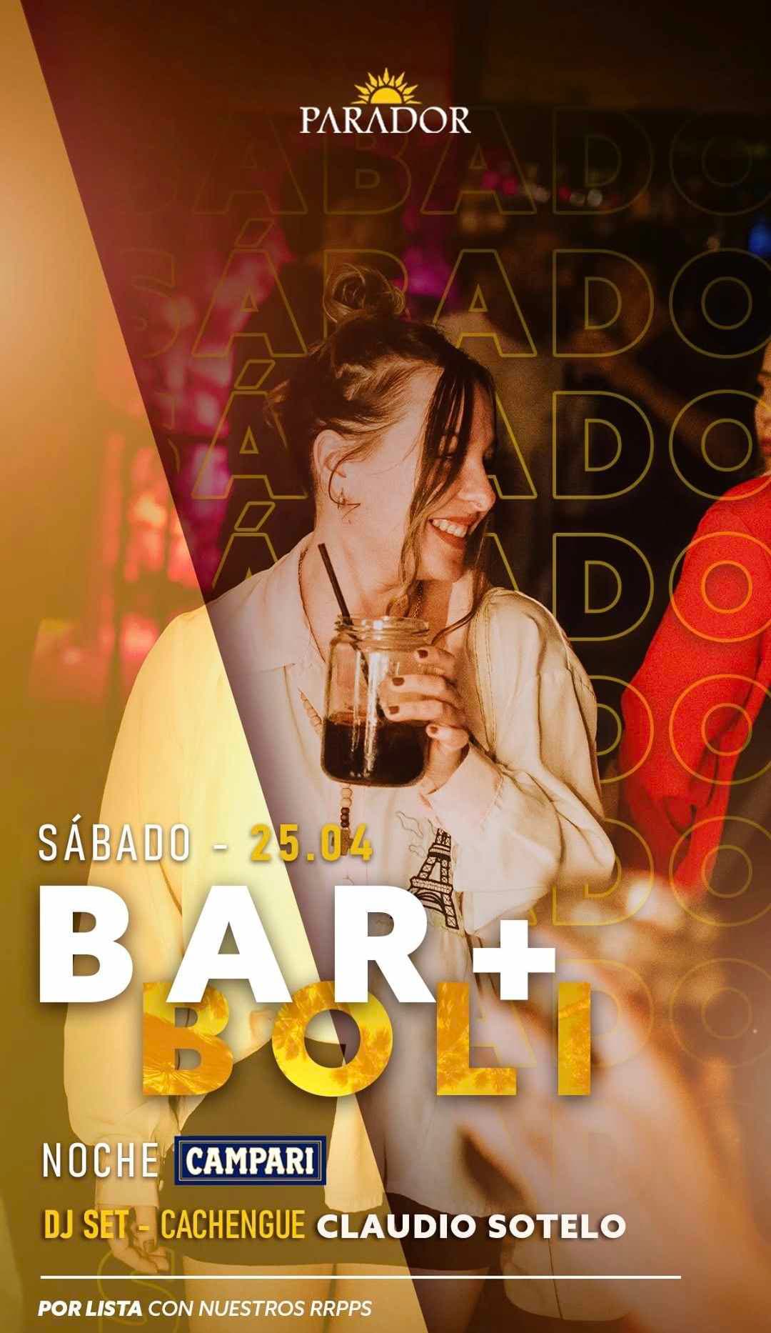 Bar + Boli - Claudio Sotelo Dj Set