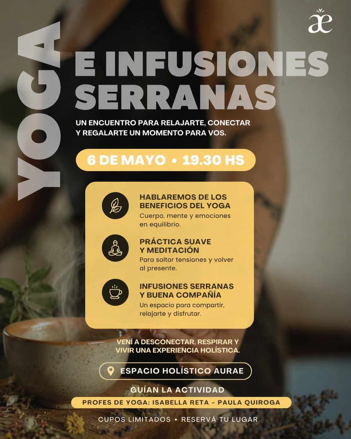 Yoga e Infusiones serranas