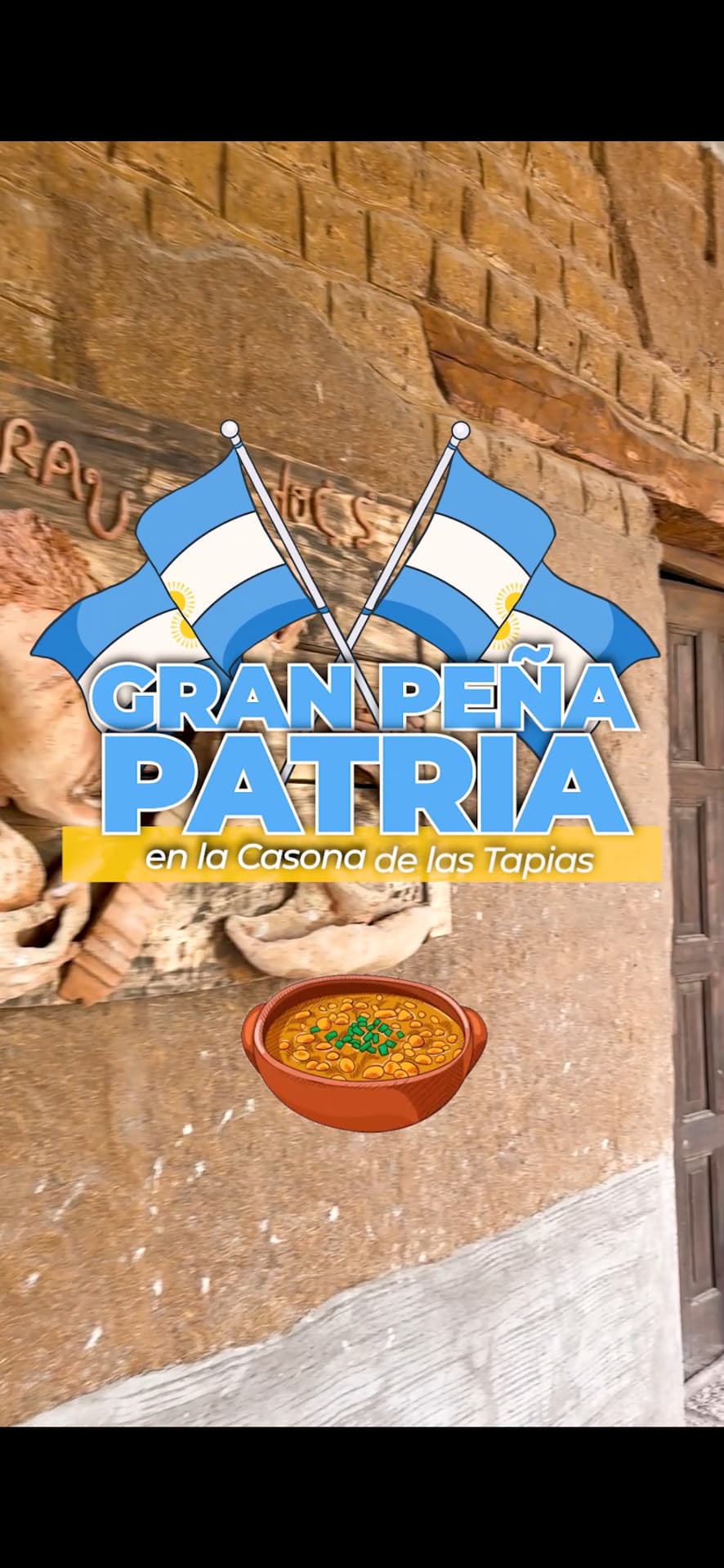 Gran Peña Patria en la Casona de las Tapias