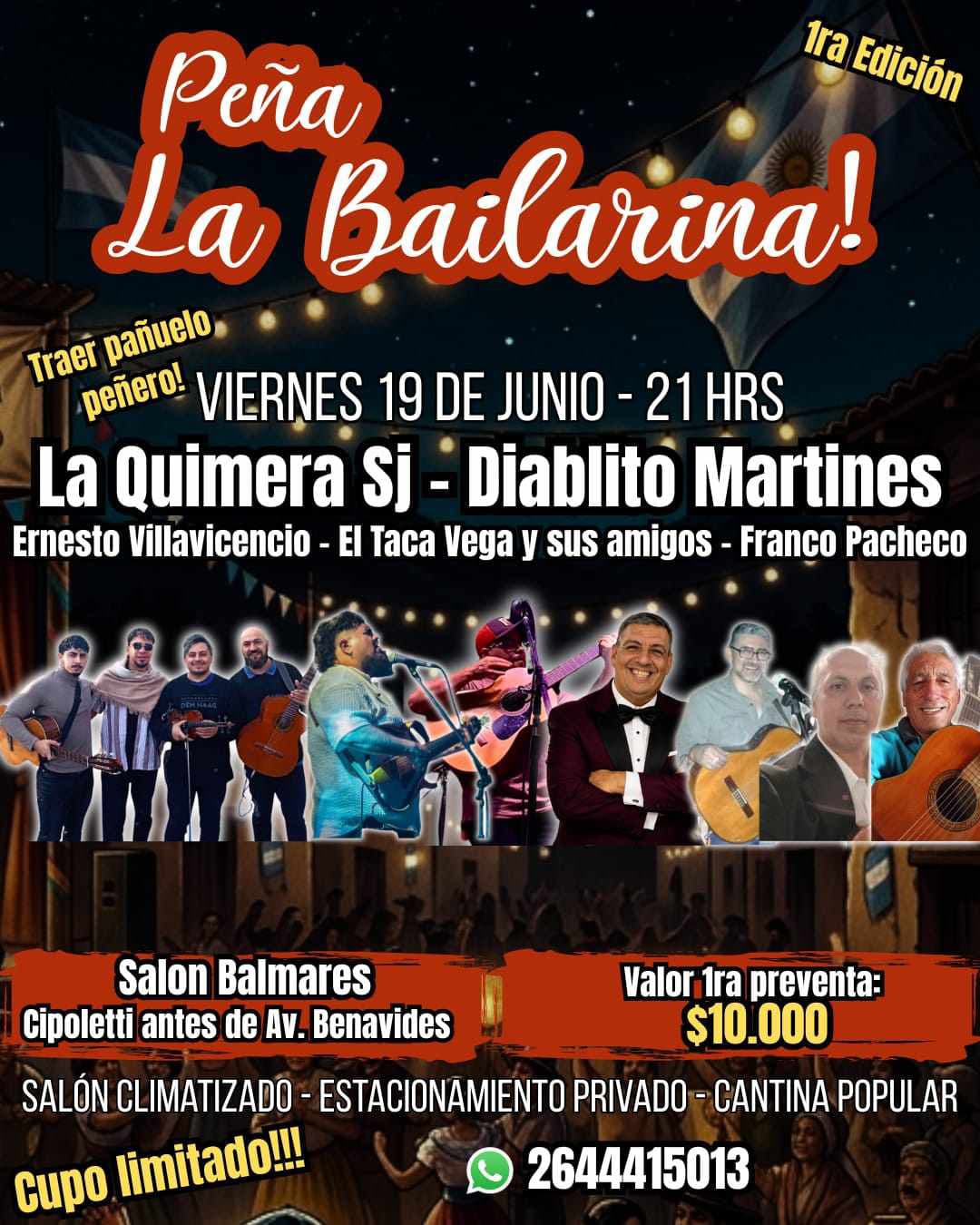 Peña La Bailarina