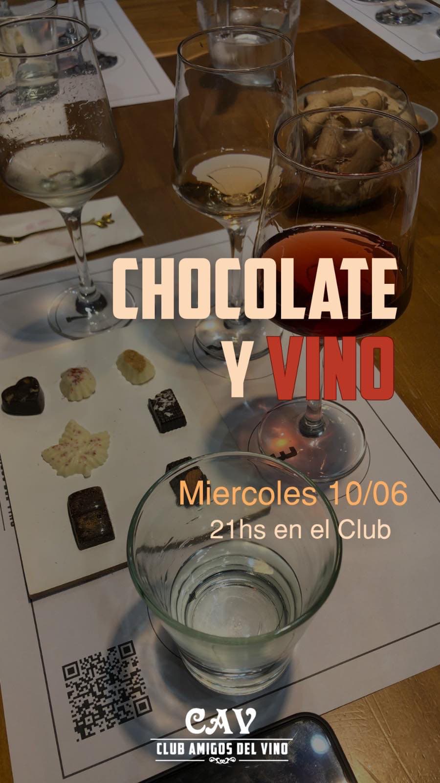 Chocolate y Vino