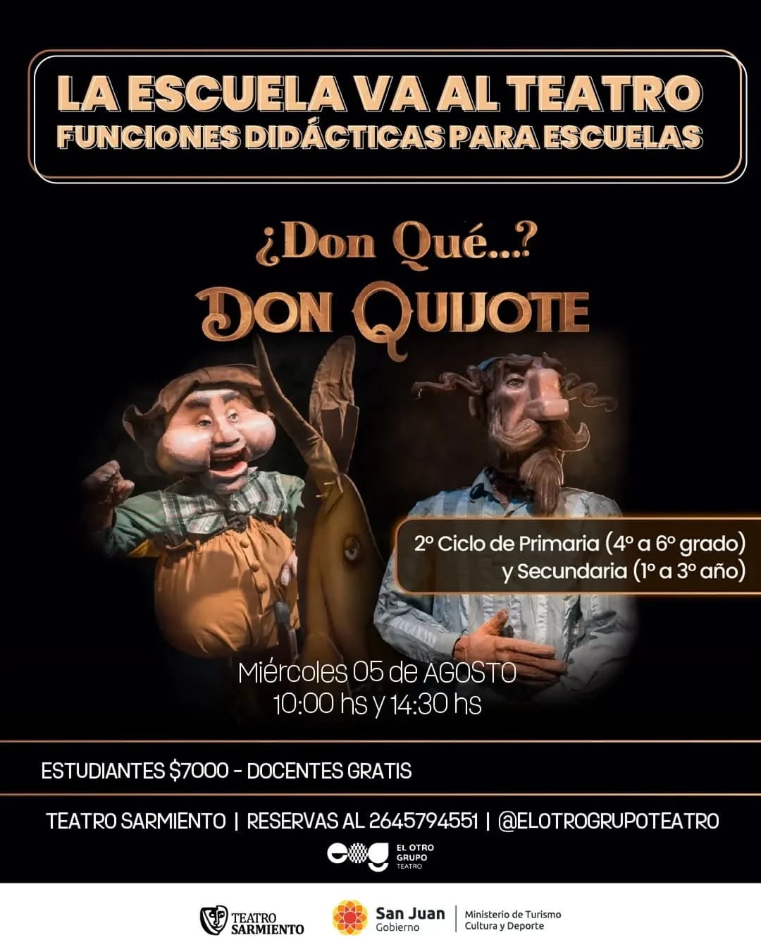 ¿Don Que...? Don Quijote — Teatro