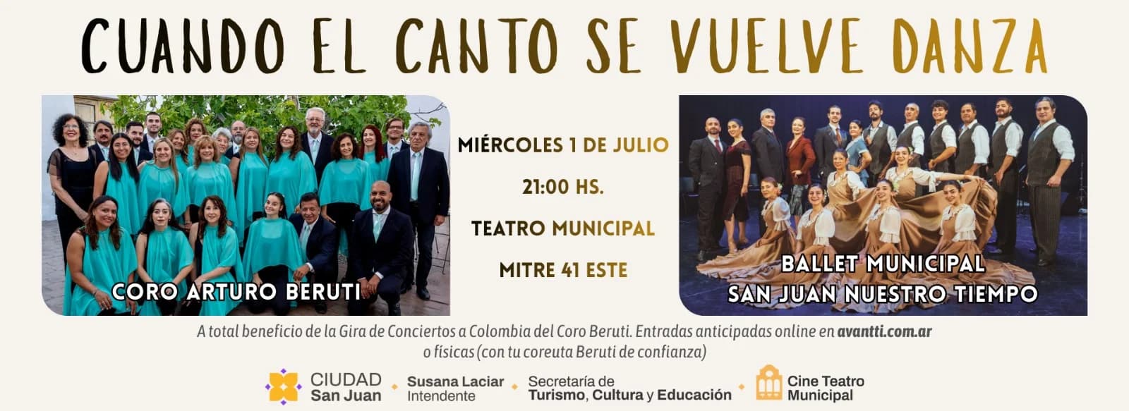 Cuando el Canto se Vuelve Danza