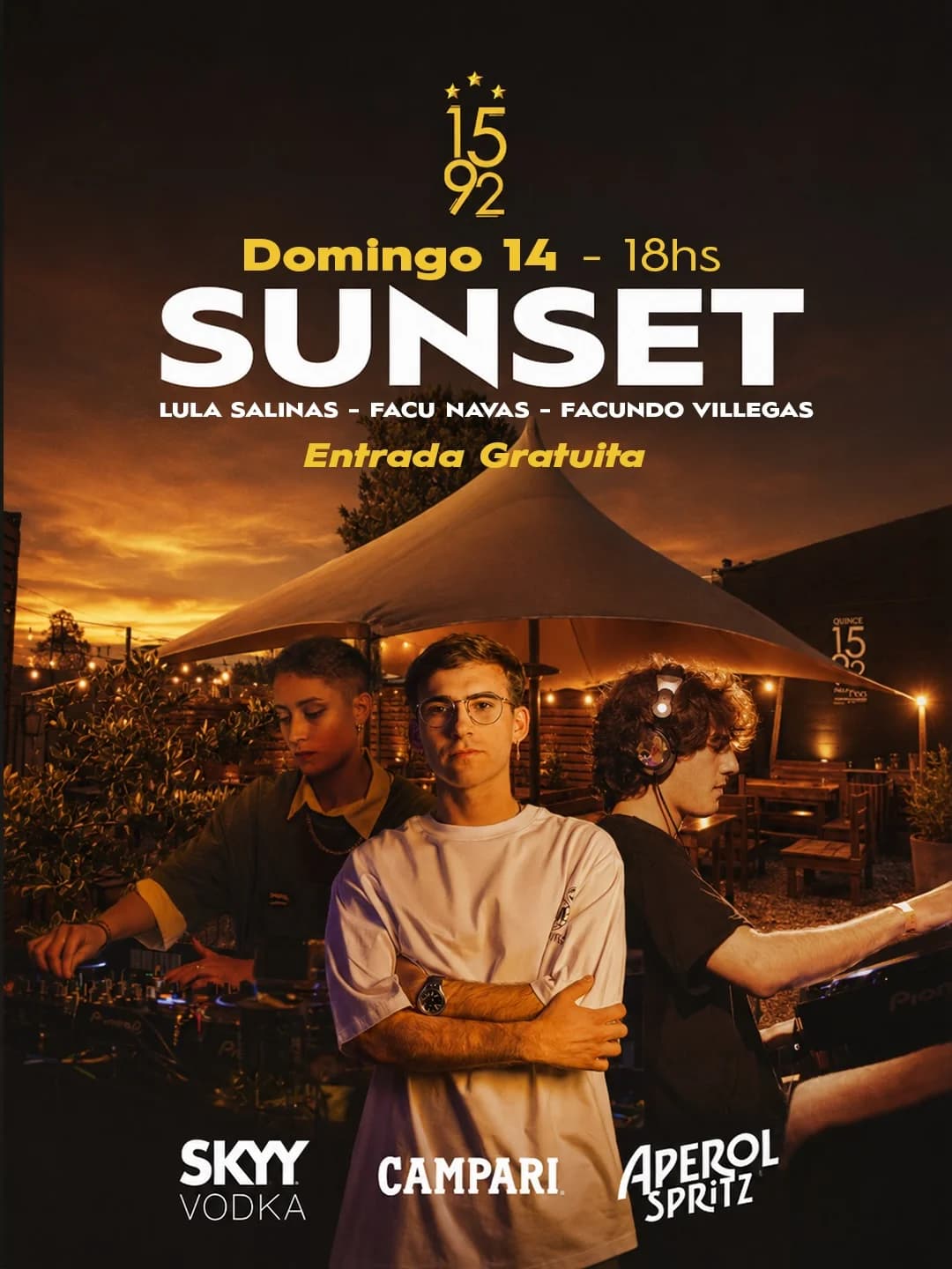 Sunset en 1592