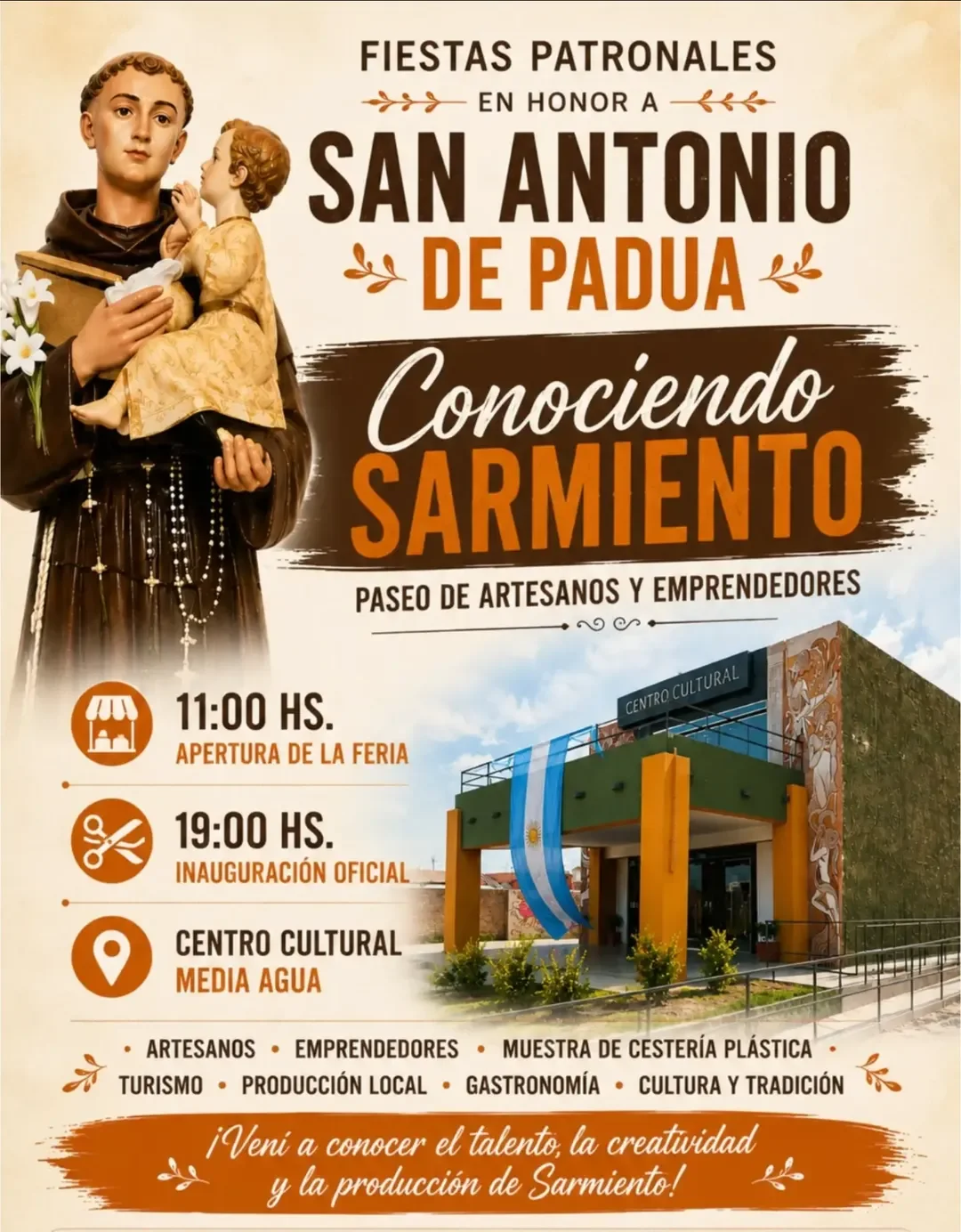 Fiesta Patronales en Honor a San Antonio de Padua