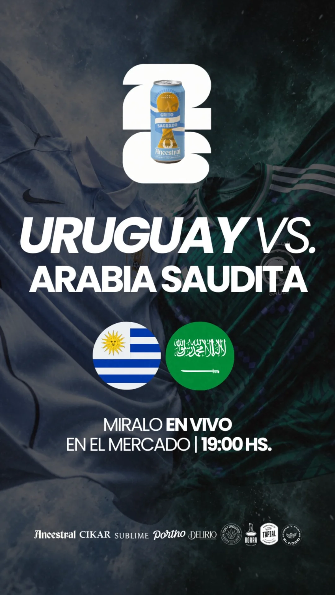 Uruguay vs Arabia Saudita