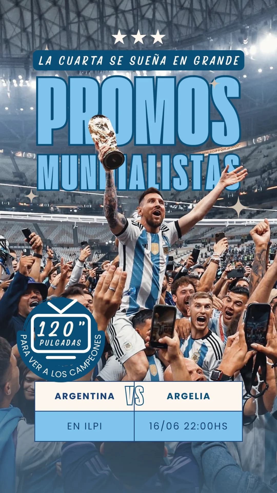 Argentina vs Argelia
