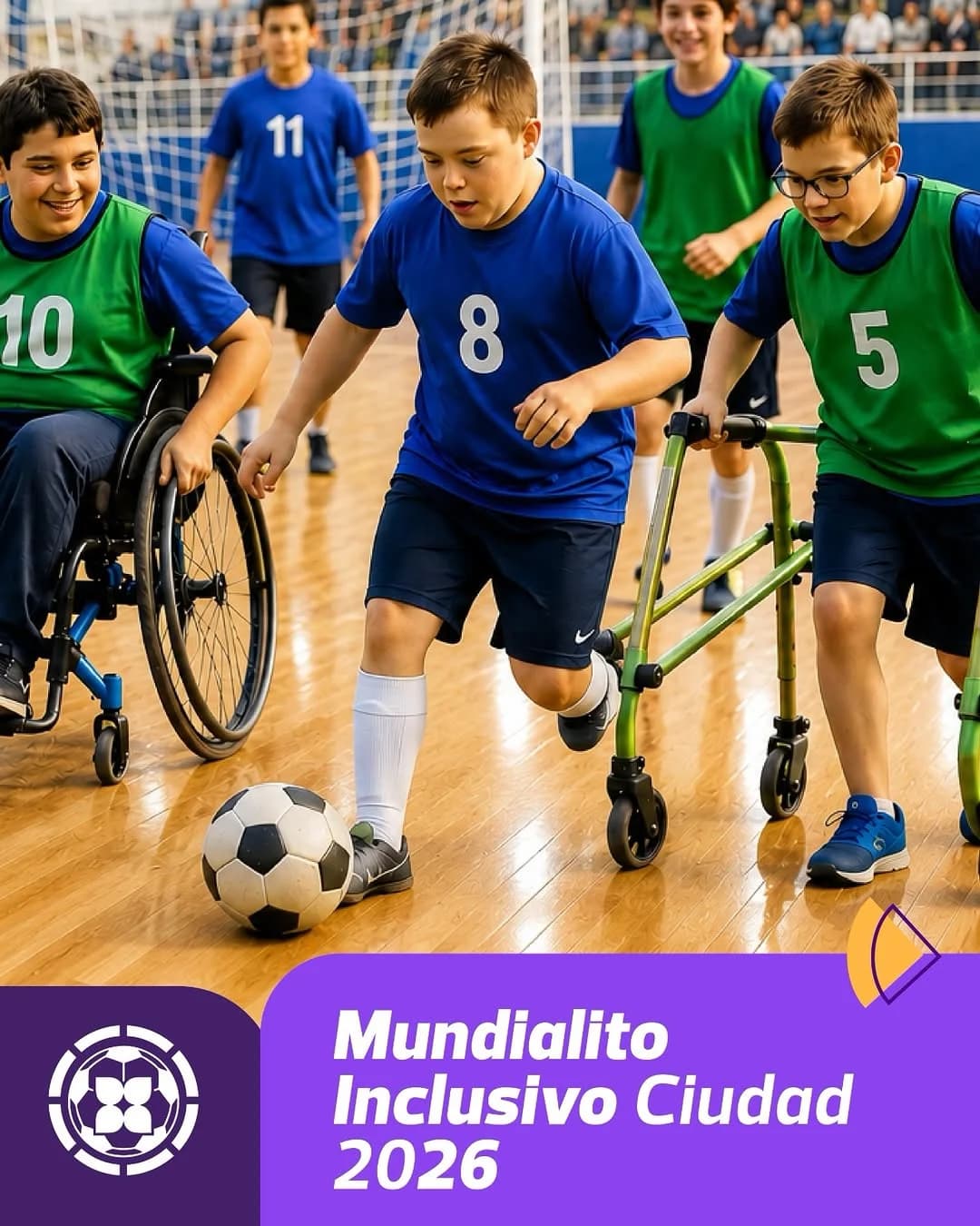 Mundialito Inclusivo Ciudad 2026