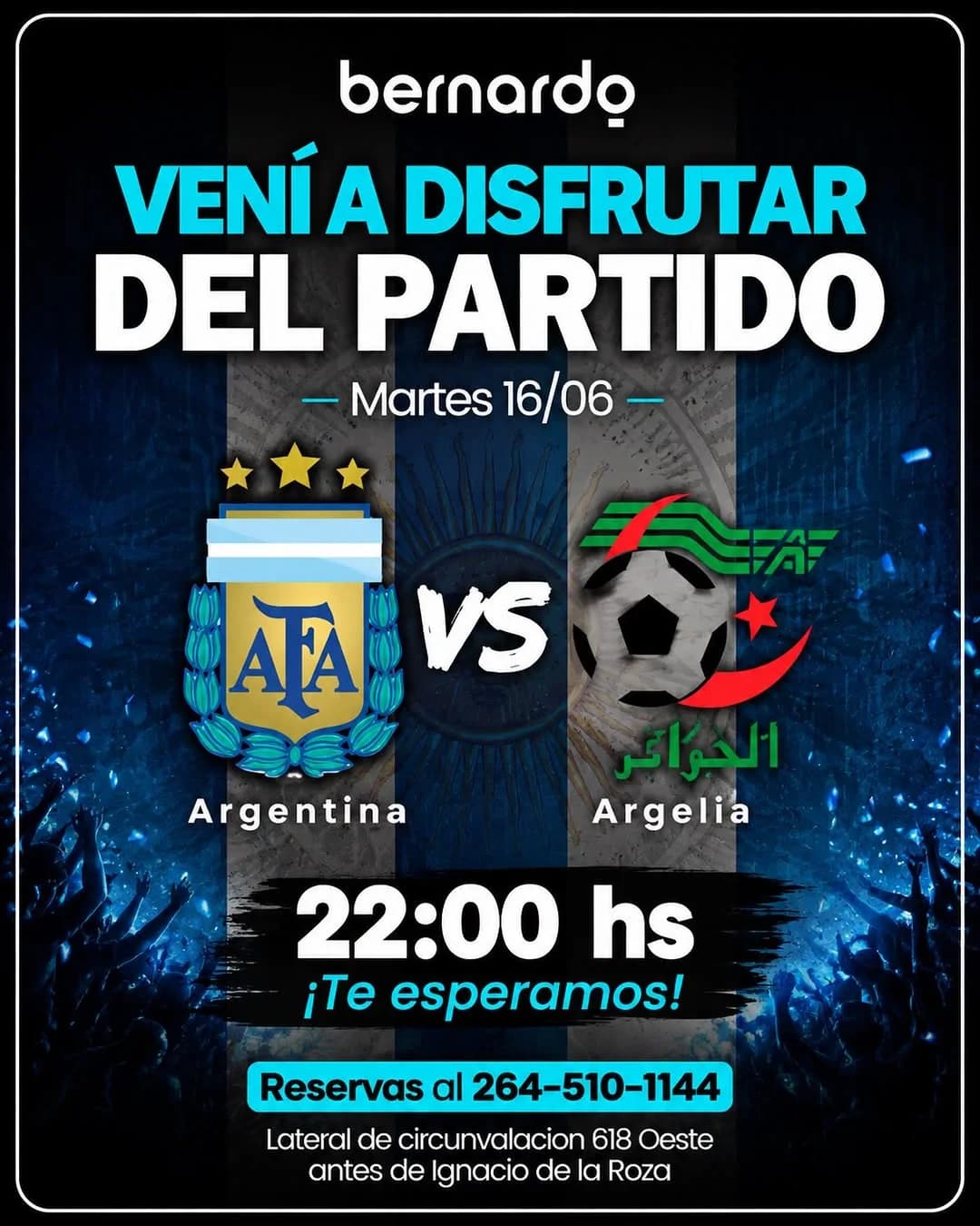 Argentina vs Argelia