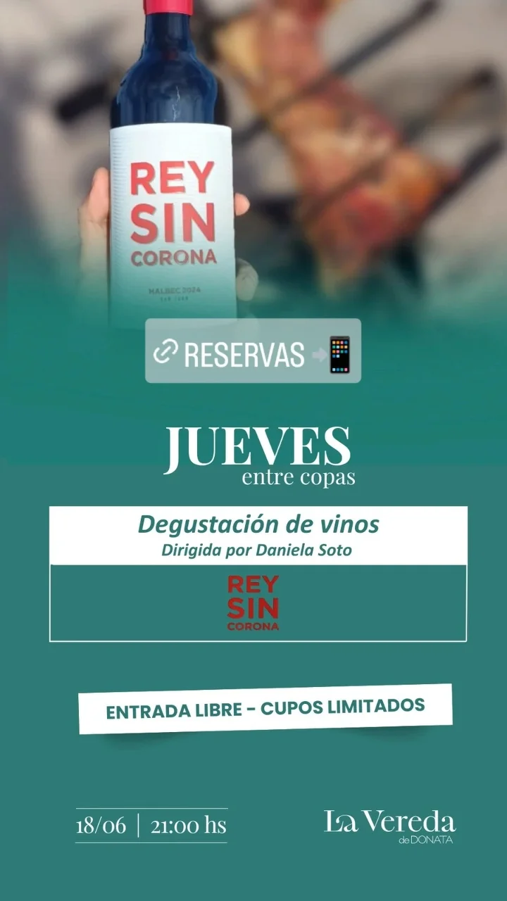 Jueves Entre Copas - Degustacion de Vinos