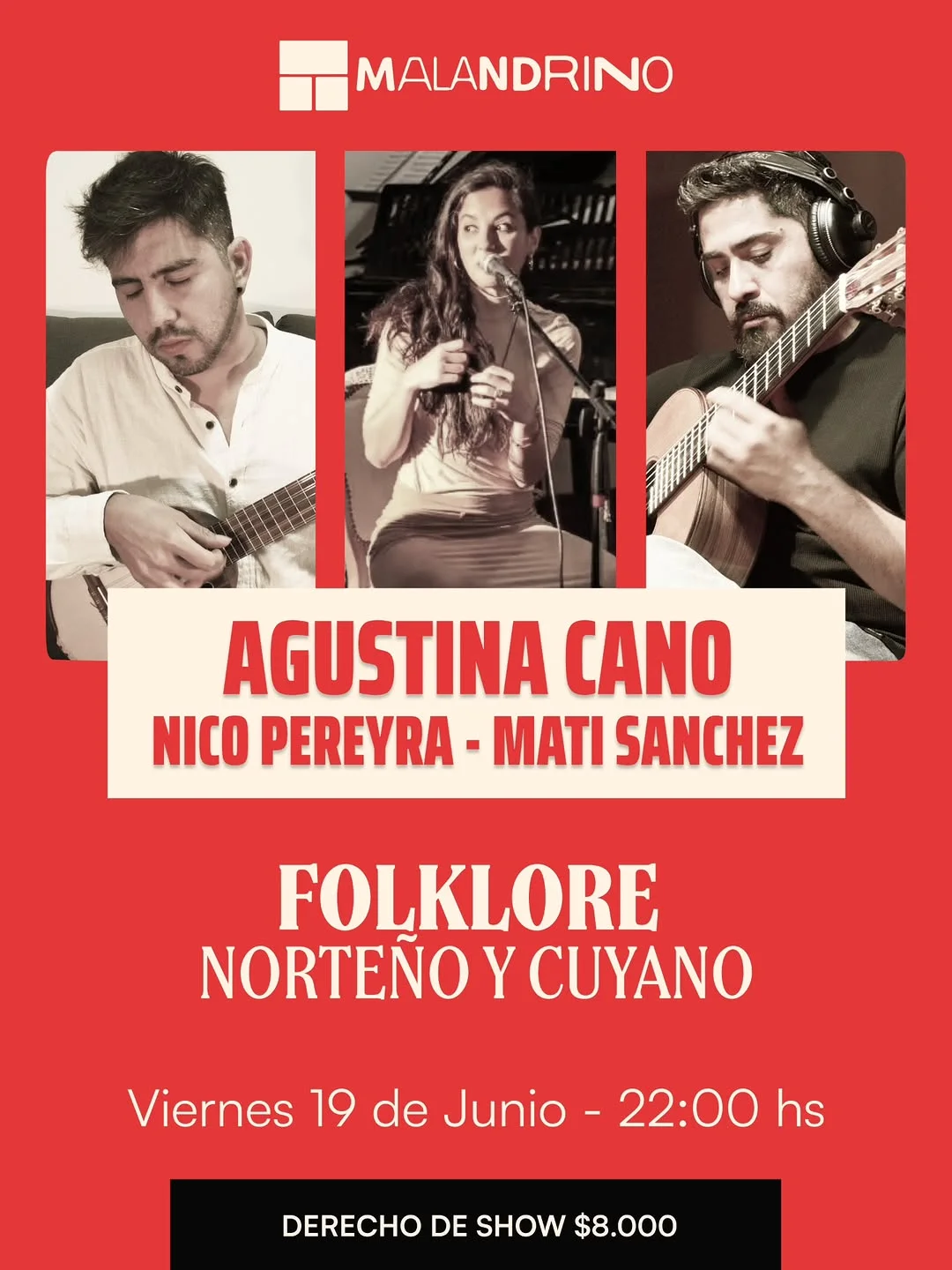 Agustina Cano - Nico Pereyra - Mati Sanchez