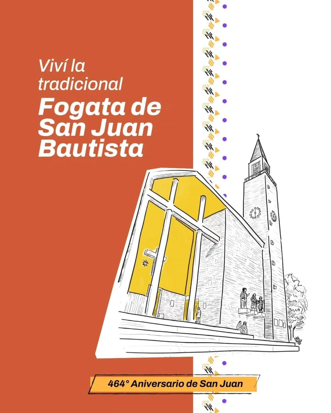 Vivi la Tradicional Fogata de San Juan Bautista