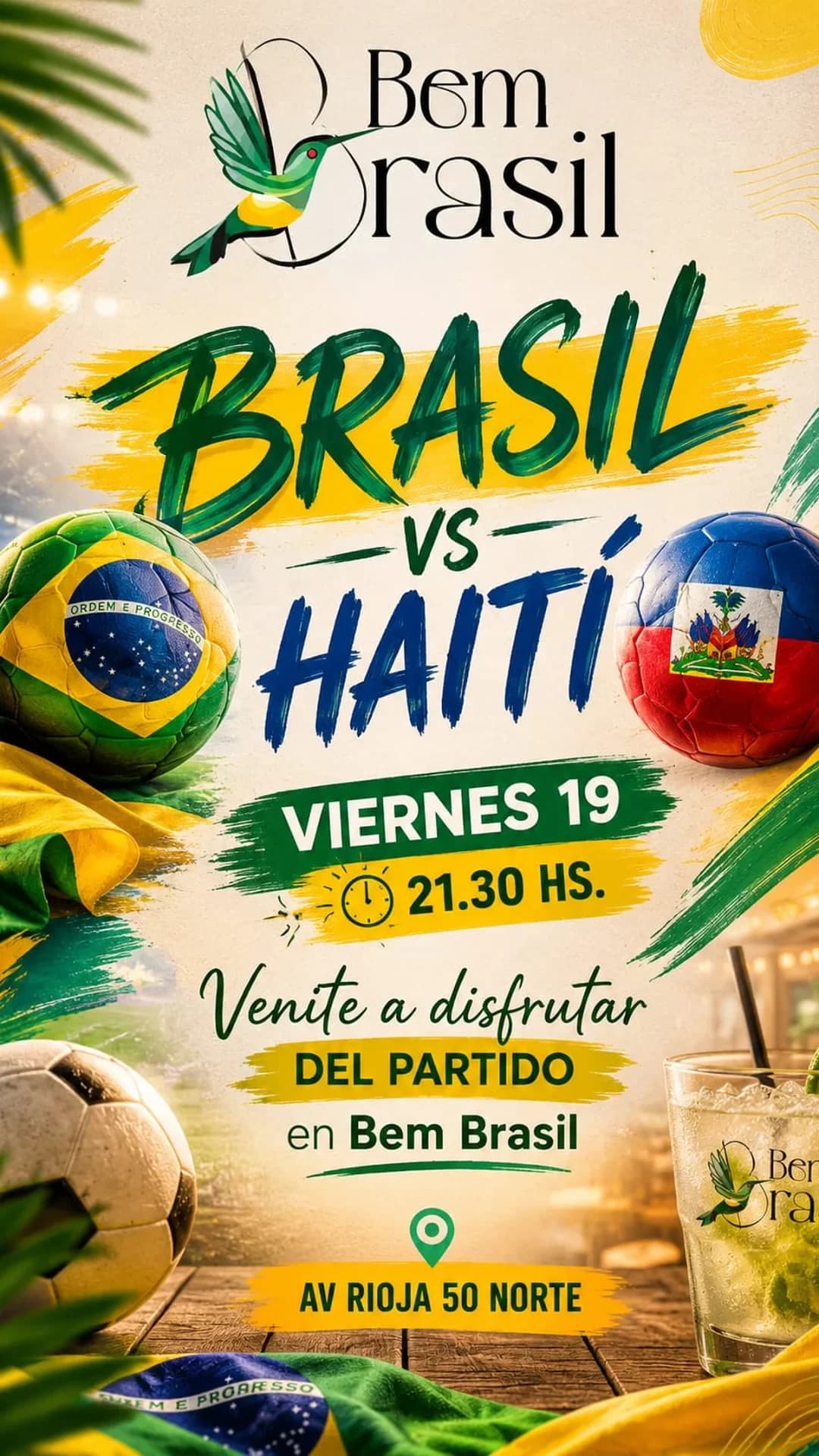 Brasil vs Haiti