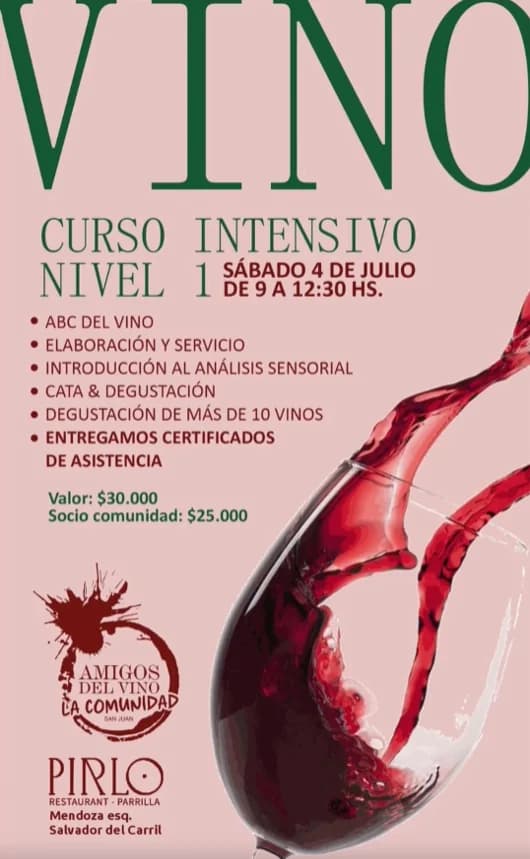 Vino Curso Intensivo Nivel I