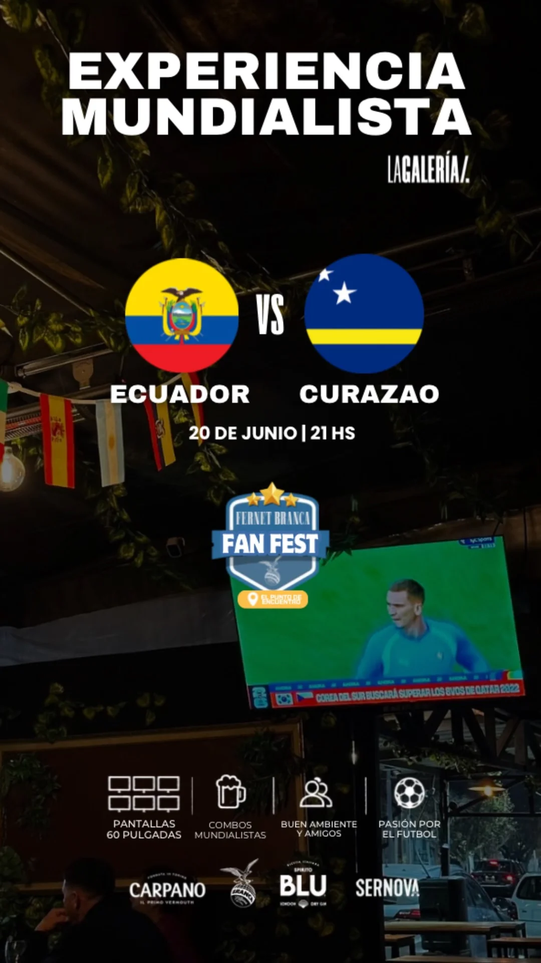 Ecuador vs Curazao
