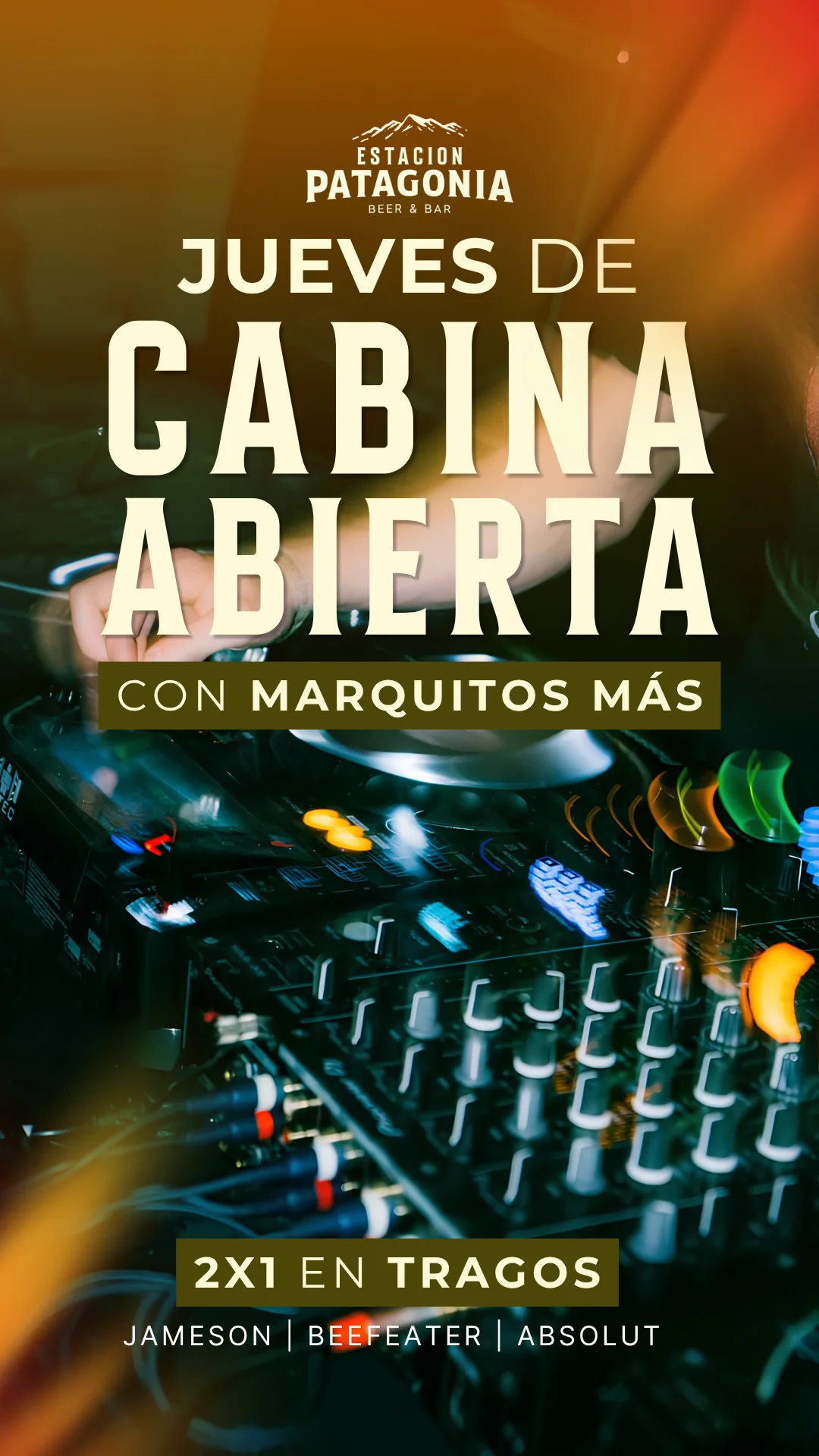 Cabina Abierta con Marquitos Mas
