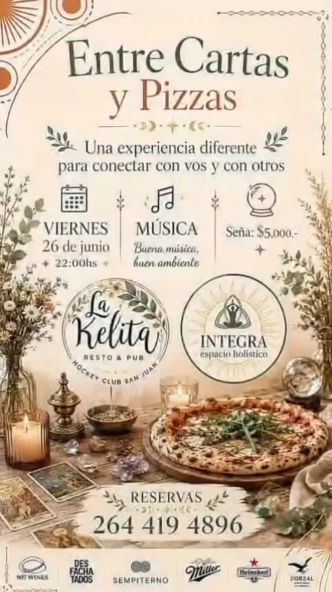 Entre Cartas y Pizzas