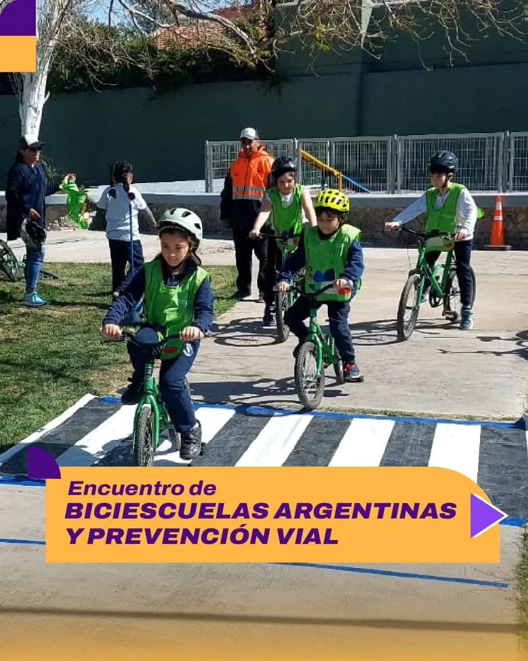 Encuentro de Biciescuelas Argentinas y Prevencion Vial
