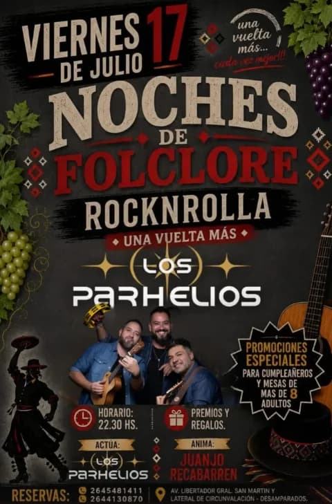 Los Parhelios — Música