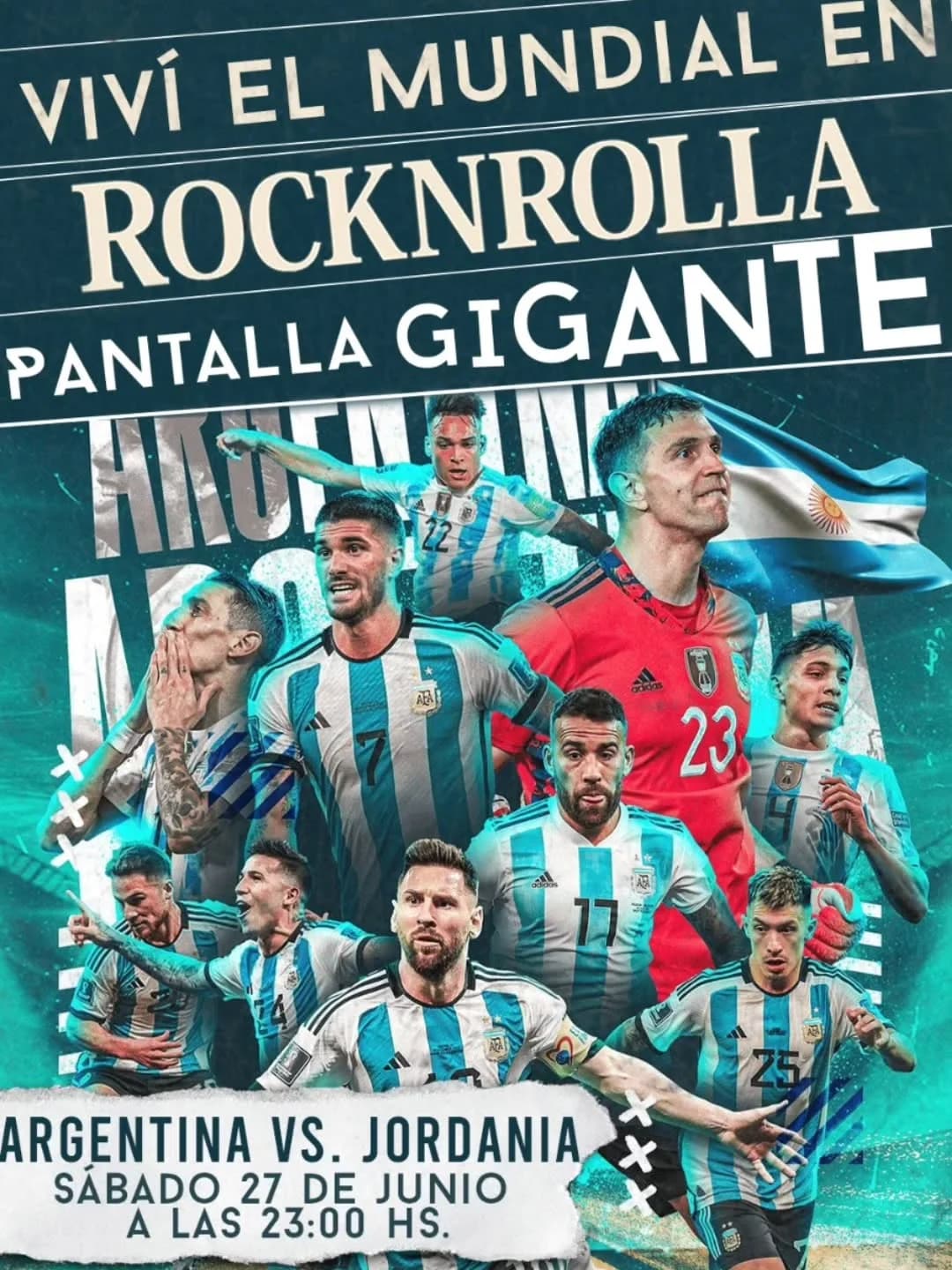 Argentina vs Jordania