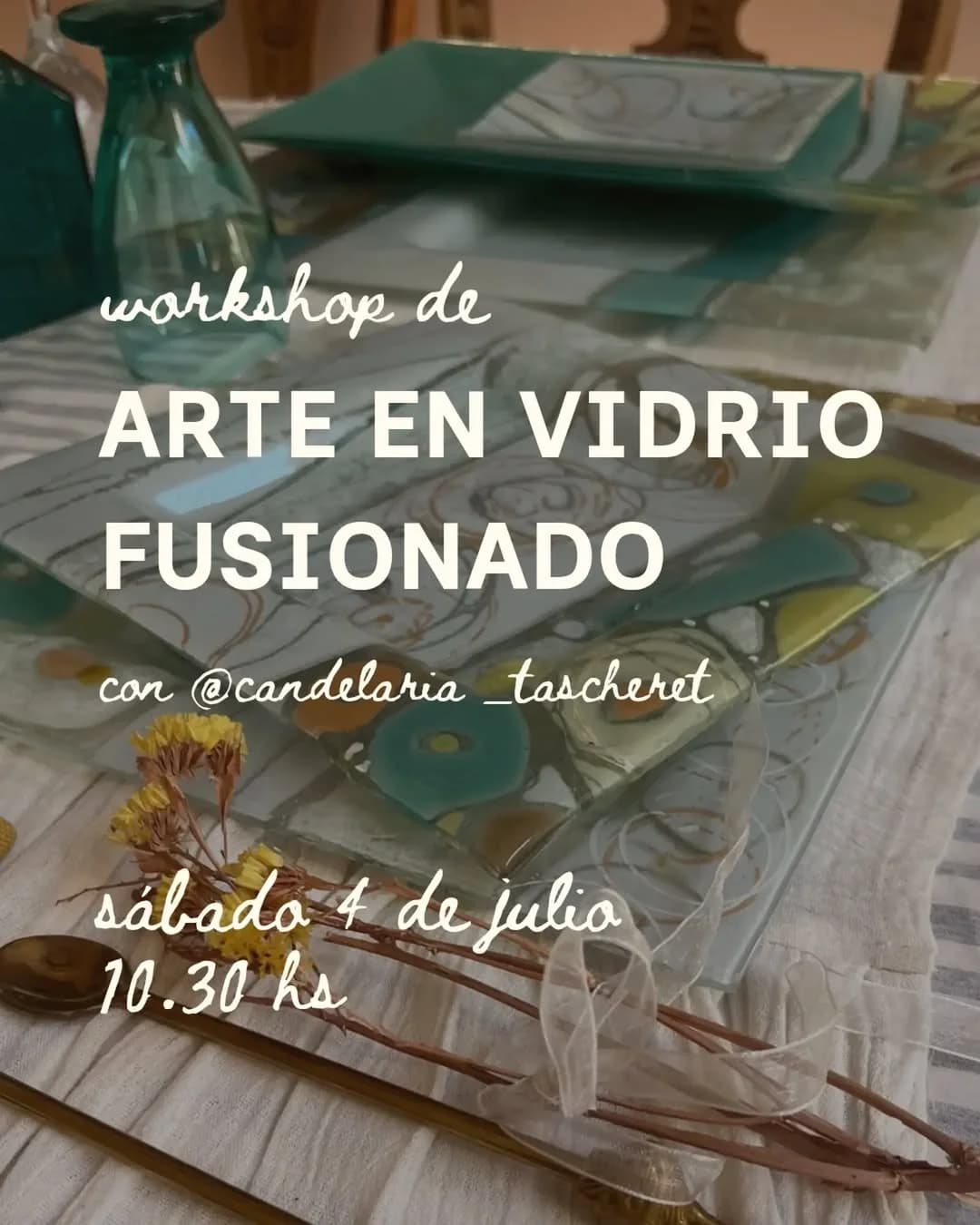 Workshop de Arte En Vidrio Fusionado