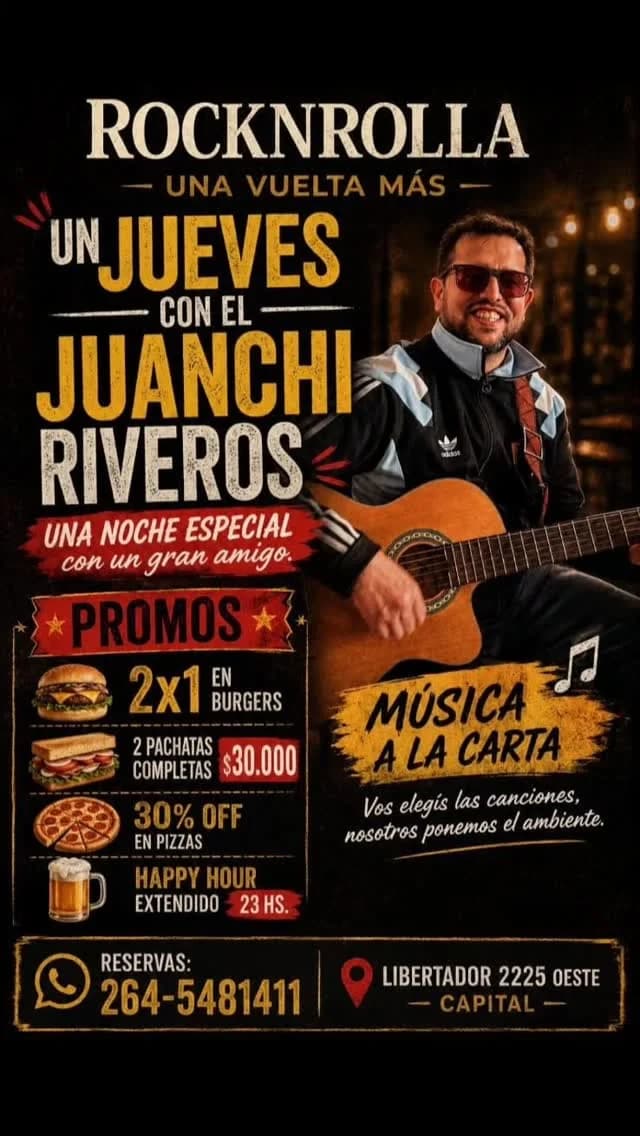 Un Jueves con el Juanchi Riveros