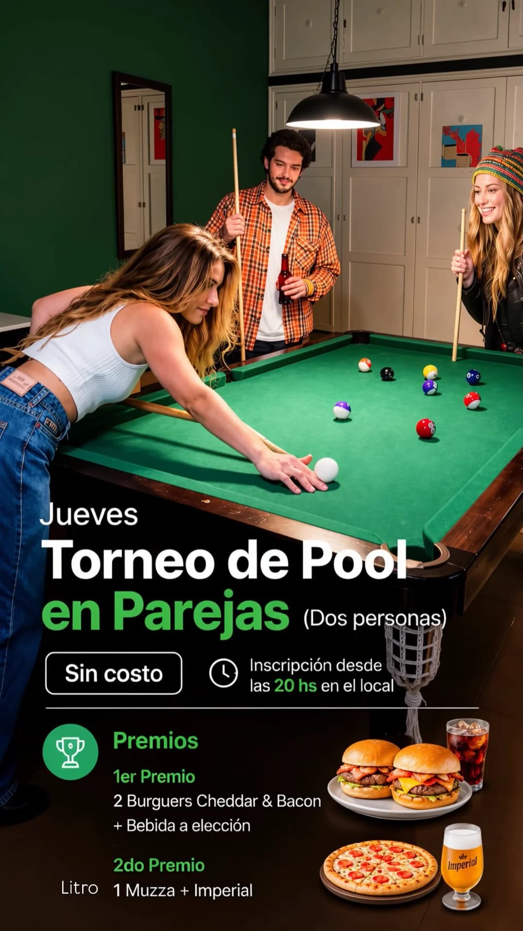 Torneo de Pool en Parejas