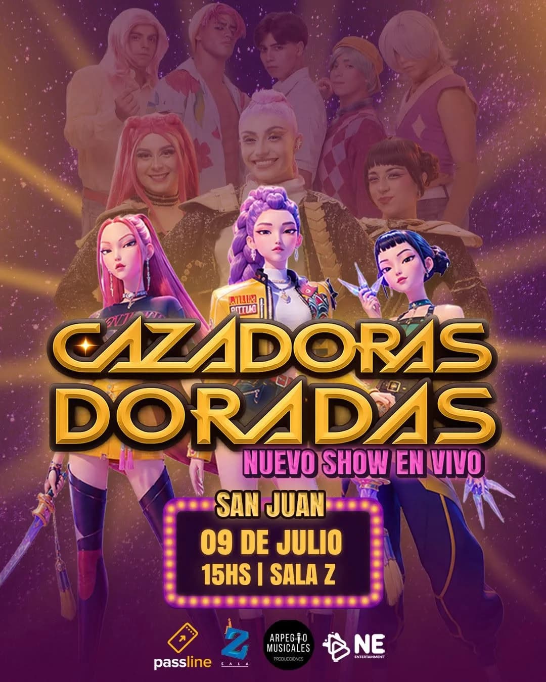 Cazadoras Doradas — Teatro
