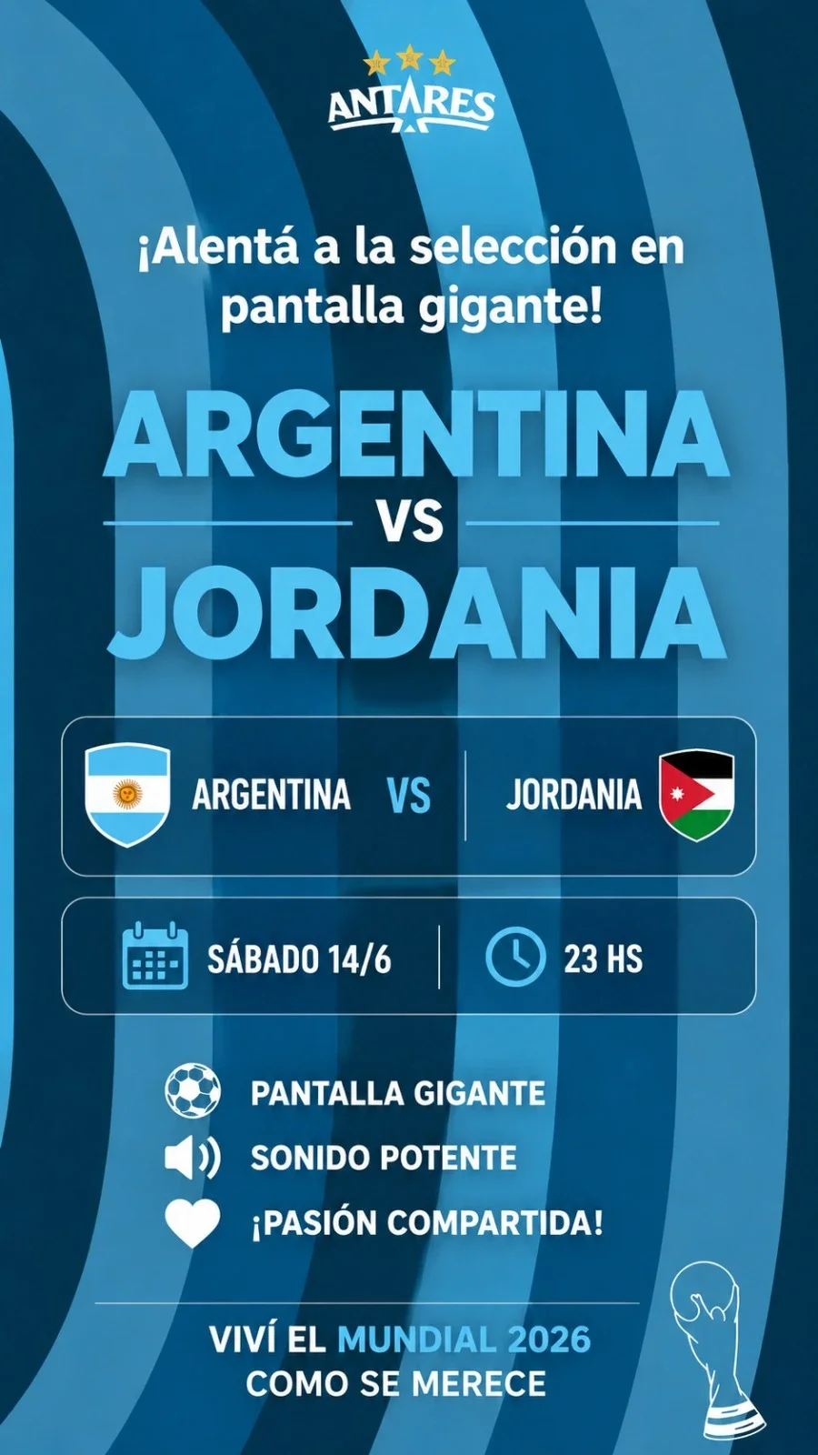 Argentina vs Jordania