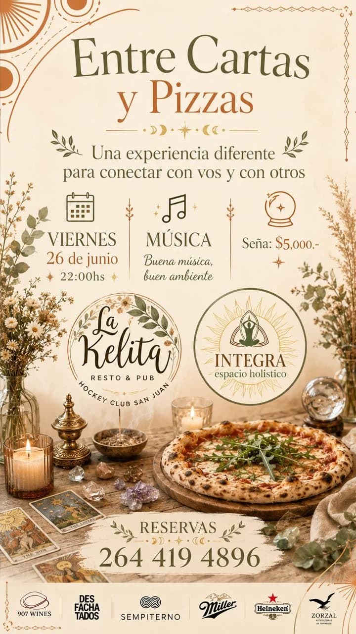 Entre Cartas y Pizzas